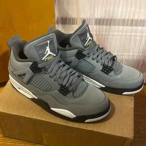 Jordan 4 “cool grey” worn once brand new (message me for more info!)